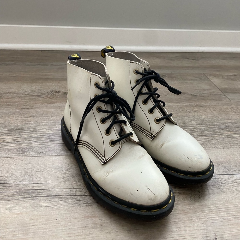 COPY - White Doc Marten’s